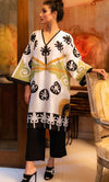 Rawsilk Applique work Kurta