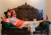 Pure Grip Tie and Dye Kurta with Adda Embalishment