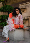 Pure Grip Tie and Dye Kurta with Adda Embalishment