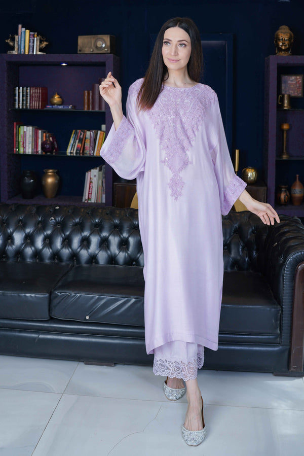 IVY Purple Luxury Shirt Pants