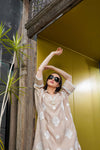 IVY Beige & White Luxury Shirt
